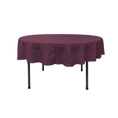 Slickblue Polyester Poplin Round Tablecloth 41 Different Colors 7 Sizes