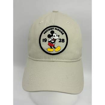 Men's Solid Cotton Mickey Mouse Baseball Hat - Tan