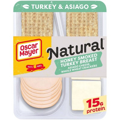 Oscar Mayer Natural Plate - Turkey and Asiago Cheese - 3.3oz