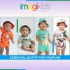 Disney Lion King Mickey Mouse Winnie the Pooh Nightmare Before Christmas Lilo & Stitch Baby Romper and Bucket Sun Hat Newborn to Infant - 3 of 4