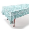 Emanuela Carratoni Teal Ikat Tablecloth - Deny Designs - 2 of 3