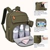 BabbleRoo Diaper Bag Backpack - Travel Backpack, Baby Diaper Bag with Changing Pad & Accessories - 4 of 4