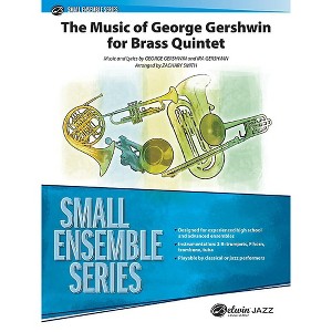 Alfred The Music of George Gershwin for Brass Quintet Concert Band Grade 3 Set - 1 of 1