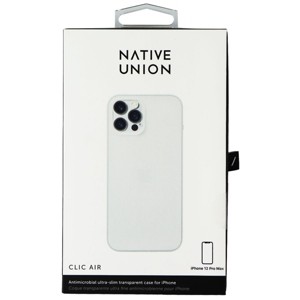 Native Union Clic Air Series Case for iPhone 12 Pro Max - Clear/Frost - 1 of 1