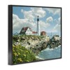 Stupell Industries Portland Lighthouse Peninsula Scene, 20" x 16" - 3 of 4