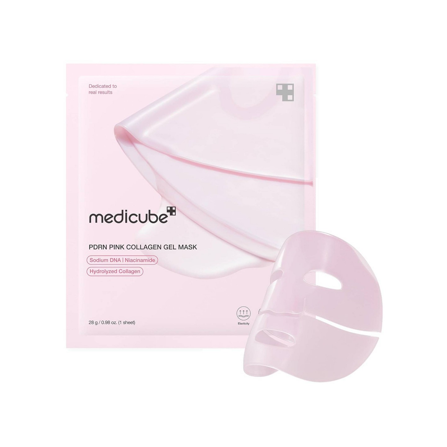 Гелевая маска для лица medicube Pdrn Pink Collagen, цвет: Розовый — фото 1