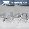 PAGED Bathroom Faucet Rotary Bathroom Sink Faucet with Spray Function and Temperature Display, Faucet for Bathroom Sink - 2 of 4