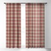 Gabriela Fuente Holiday Charm 50" x 84" Single Panel Sheer Window Curtain - Deny Designs - 2 of 4