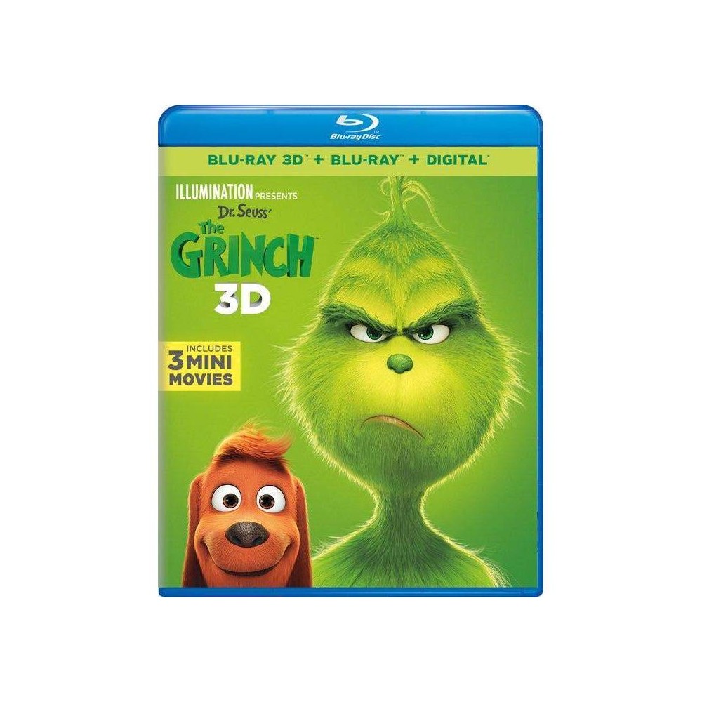 UPC 191329102176 product image for Dr. Seuss' The Grinch (Blu-ray)(2019) | upcitemdb.com