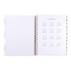 Yoobi 8.5"x11" Peanuts Weekly/Monthly Planner Light Blue Chevron - 4 of 4