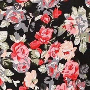 black-floral