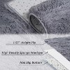 Plush Thick Shag Area Rug Large Soft Fluffy Faux Fur Carpet, Non-Slip Non-Shedding Fuzzy Rug for Living Room, Bedroom Nursery Decor - 2 of 4