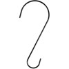 Farmlyn Creek 6 Pack Black Stainless Steel S Hooks, Metal Plant Hangers (12 Inches) - 4 of 4