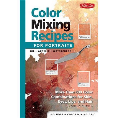 Color Mixing Recipes for Portraits - by  William F Powell (Hardcover)