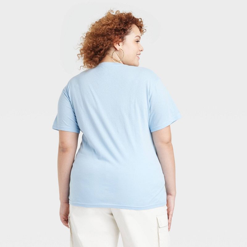Women's Def Leppard Short Sleeve Graphic T-Shirt - Blue, 2 of 7