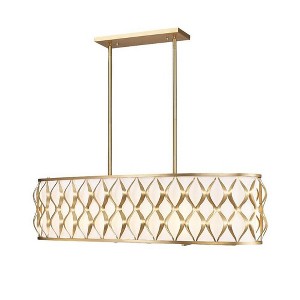 Z-Lite Harden 10 - Light Chandelier in  Modern Gold - 1 of 4