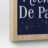 'Noche de Paz' with Metal Star and Bells Christmas Wood Wall Décor - Wondershop™: Vertical Hang - 4 of 4