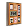Stupell Industries Spooky Cute Halloween Stamps Floating Frame Canvas Art, Brown, 25" x 25" - 2 of 4