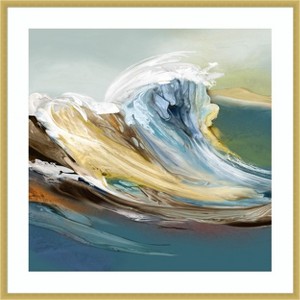 Amanti Art Fantasy Sea  by Emma Peal Wood Framed Wall Art Print - 1 of 4