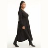 June + Vie by Roaman's Women's Plus Size Empire Waist Dress - 4 of 4