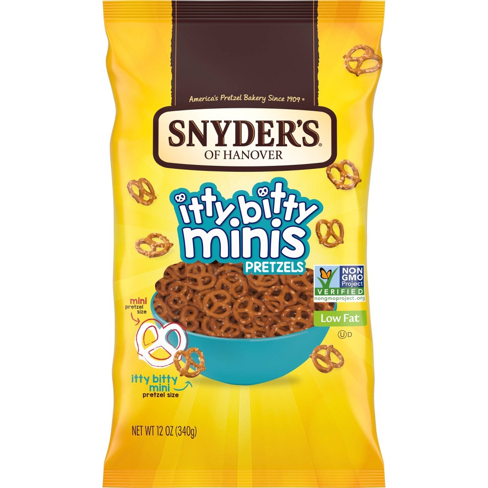 UPC 077975092712 product image for Snyder's of Hanover Itty Bitty Minis Pretzels - 12oz | upcitemdb.com