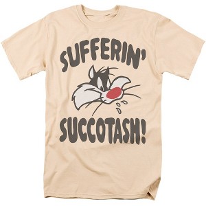 Men's Looney Tunes The Sufferin' Succaotash T-Shirt - 1 of 4