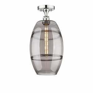 Vaz - 1 Light Semi-Flush Mount In Industrial Style-18.63 Inches Tall and 10 Inches Wide - 1 of 1