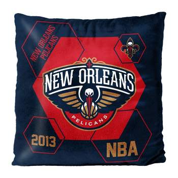 NBA New Orleans Pelicans Connector Velvet Reverse Pillow