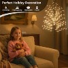 Docred LED Lighted Trees for Christmas Warm Light Metal Twinkling Tree 8 Lighting Modes Waterproof Indoor Outdoor Holiday Party Home Yard Patio Decor - 4 of 4