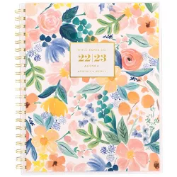 2022-23 Academic Planner Weekly/Monthly CYO Workbook 11"x8.5" Watercolor Floral - Rifle Paper Co. for Cambridge
