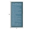 Slickblue Rustic Wall Sign – A to ZEN of Life Quote – Mindfulness & Motivation Wood Decor – 9x18 Inches, Color Options - 3 of 3