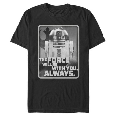 Men's Star Wars: The Rise Of Skywalker R2-d2 With You Always T-shirt ...