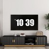 Angel Sar LED TV Stand with Charging Station, Modern Entertainment Center for 70 Inch TV - 2 of 4