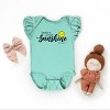 The Juniper Shop SmileyWorld Daddy's Little Sunshine Flutter Sleeve Bodysuit - 3 of 4