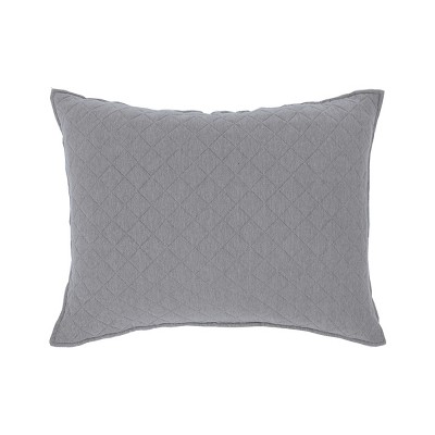 carol & frank 20" x 26" Jersey Gray Standard Sham