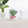 Crazy Dog T-Shirts Theres No Place Like Home Mug Funny Novelty Baseball Coffee Cup-11oz - 2 of 4