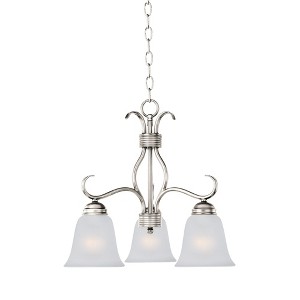 Maxim Lighting Basix 3 - Light Chandelier in  Satin Nickel - 1 of 1