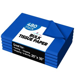 Crown Display Bulk Tissue paper 20 Inch. x 30 Inch. 480 count - 1 of 4