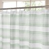Horizontal Beach Stripe Water Repellent Shower Curtain - 2 of 4