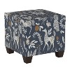 Skyline Furniture Pattern Fairland Square Storage Ottoman - image 2 of 4