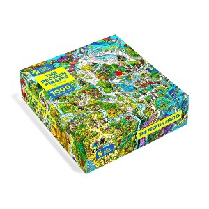 Magic Puzzle Company The Peckish Pirates Jigsaw Puzzle - 1000pc - 1 of 4