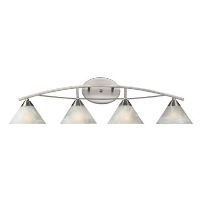 Elk Home Elysburg 4 - Light Vanity in  Satin Nickel