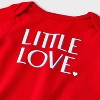 Baby Little Love Romper - Cat & Jack™ Red - image 3 of 4