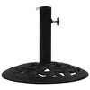 vidaXL Umbrella Base Patio Parasol Umbrella Stand Weighted Base Cast Iron - Black 15.7" x 15.7" x 12.6" - 4 of 4