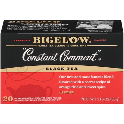 Bigelow Constant Comment Black Tea Bags - 20ct