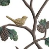 SPI Home Bird and Pinecone Trellis – 42.5" Outdoor Garden Accent with 6" Spikes, Cast Aluminum Yard Art - 2 of 4