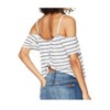 Women's Keagan Striped Linen Blend Cold Shoulder Tank Top - BB Dakota - 4 of 4