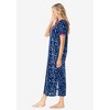 Dreams & Co. Plus Size Long Henley Sleepshirt - 4 of 4