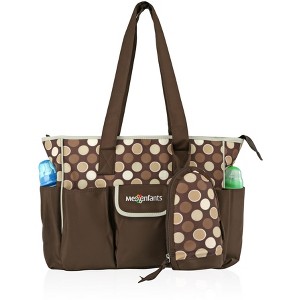 Mes Enfants Simplicity Series Microfiber Baby Diaper Bag - 1 of 4