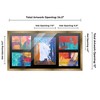 PosterPalooza | Metallic Gold Bronze Finish Collage Frame - Black Mat, 20 Frame Sizes, UV Acrylic - 2 of 4